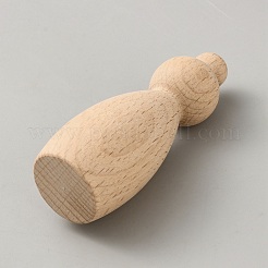 Unfertige Buchenholzpuppe&nbsp;WOOD-WH20012-018D