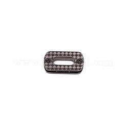 亜鉛合金バッグクラスプセット  バッグ交換用アクセサリー  ガンメタ色  3.05x1.7x0.6cm&nbsp;FIND-WH0003-02A