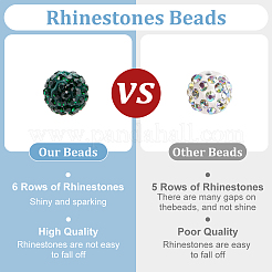 200 шт. Проложить бусины для дискотечного шара&nbsp;RB-PH0001-41J