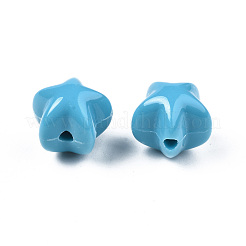 Непрозрачные акриловые бусины MACR-N009-009