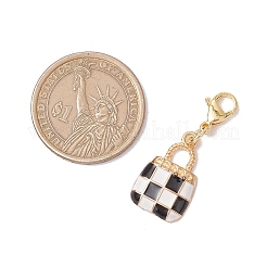 Украшение из кулона с эмалью из сплава для сумки&nbsp;HJEW-JM02935