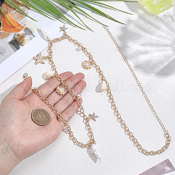 1 chaîne de taille d'été pour femme&nbsp;AJEW-CY0003-27