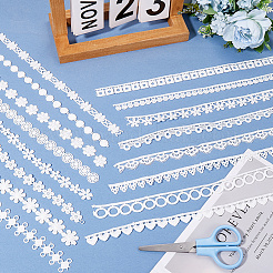 24 ярд двух видов кружевной ленты из молочного волокна&nbsp;OCOR-CY0001-09B