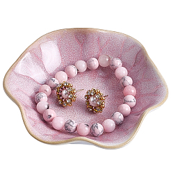 Platos de porcelana&nbsp;AJEW-WH20020-264A