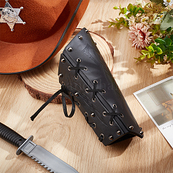 Регулируемый браслет из искусственной кожи со шнуром AJEW-WH0270-433B