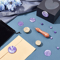 2 шт. 2 стиля латунных штамповочных головок DIY-CP0007-68A