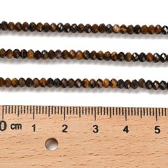 Природных тигровый глаз бисер нитей G-B107-D02-01