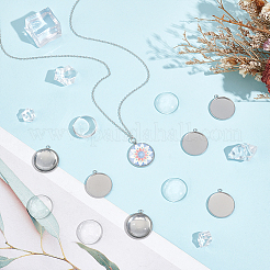 Наборы для изготовления подвески из нержавеющей стали 304 своими руками DIY-UN0056-03B