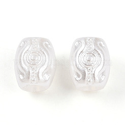 Пластиковые бусины с имитацией жемчуга KY-ZX006-12