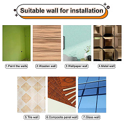Stickers muraux en pvc&nbsp;DIY-WH0279-19