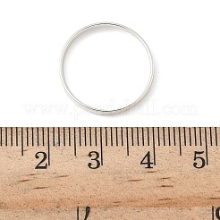 925 кольцо на палец из стерлингового серебра для женщин RJEW-NH0002-02B-S