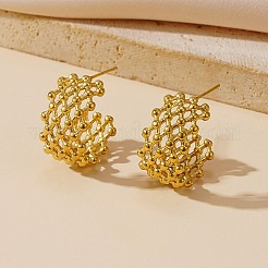 Серьги-гвоздики из нержавеющей стали 304&nbsp;FS-WGD62FC-01