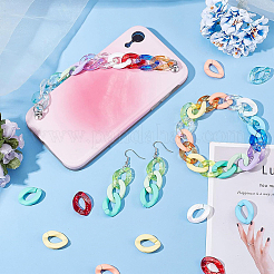 Наборы для изготовления браслетов из цепочек-панцирей своими руками DIY-BC0005-75