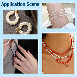 3 рулон 3-х цветных нейлоновых ниток со специальным покрытием для бисера&nbsp;OCOR-PA0001-01B