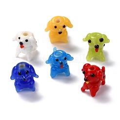 Бусы лэмпворк ручной работы LAMP-I022-17