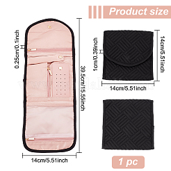 Складные сумки для хранения ювелирных изделий из парчи и полиэстера ABAG-WH0048-01