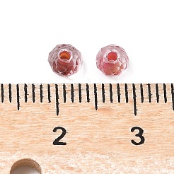 130шт 10г прозрачные стеклянные бусины&nbsp;GLAA-V001-07F