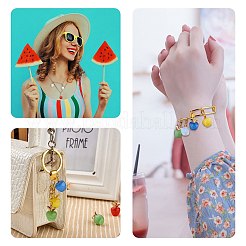 10 шт. яблоко драгоценный камень Шарм кулон кристалл кварц исцеление натуральный камень подвески опал пряжка для ювелирных изделий ожерелье серьги изготовление ремесел&nbsp;JX526H