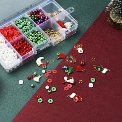 Наборы для изготовления ювелирных изделий на рождество своими руками DIY-YW0002-78