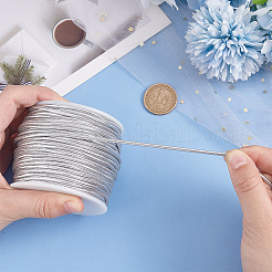 Резиновый эластичный шнур для бусин длиной 30 м. EW-WH0020-02