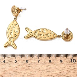 Boucles d'oreilles pendantes en acier inoxydable 304&nbsp;SA-CBAFEB5-03G