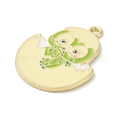 Подвески из эмали и сплава&nbsp;LS-ENAM-C022-01C-G