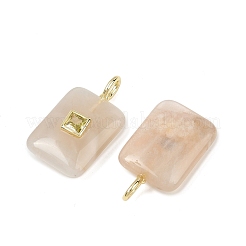 Подвески из натурального серого лунного камня&nbsp;G-K372-04G-02