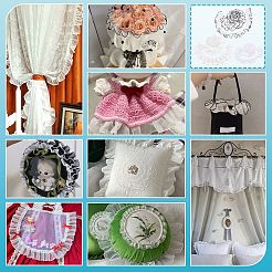 3 стиль полиэстер плиссированная атласная плиссированная кружевная лента&nbsp;OCOR-PH0006-60