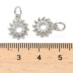 Латунные микро проложить кубического циркония подвески&nbsp;KK-D386-16P-01