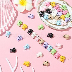 45 шт. 9-х цветные бусины из цинкового сплава&nbsp;FIND-CJ0003-97