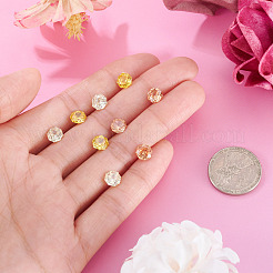 9 Stück 3 Farben Zirkonia-Cabochons&nbsp;ZIRC-TA0001-30B