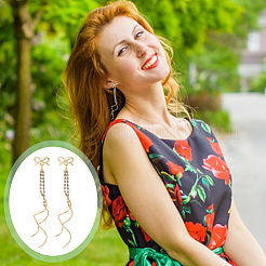 40 шт. штифтовые серьги из сплава MAK-UN0001-72