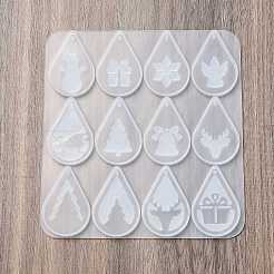 Силиконовые Молды для подвесок рождественской серии SIL-B075-05D