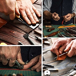 4.6~5 м лазерный плоский шнур из искусственной кожи&nbsp;LC-GF0001-06D-02