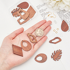 Наборы для изготовления сережек с подвесками своими руками DIY-OC0005-29