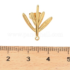 Boucles d'oreilles à tige en acier inoxydable 304&nbsp;LS-STAS-Z199-03G-01
