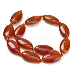 Натуральный красный агат бисер нитей&nbsp;G-B178-T01-01