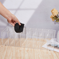 8 сетчатый акриловый ящик для хранения пояса-органайзера&nbsp;CON-WH0099-28