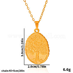 Женские подвески в виде дерева жизни из нержавеющей стали 304 IC2942-2