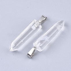 Арбуз камень стеклянные точечные подвески&nbsp;G-R220-34T