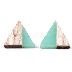 Résine translucide & cabochons en bois&nbsp;CRES-N028-001A-A02
