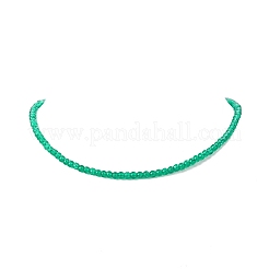 Set di collana di perline di vetro crepitio per le donne&nbsp;NJEW-JN04194