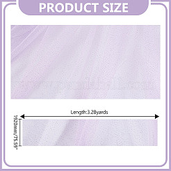 Glitzernder Polyester-Netzstoff&nbsp;DIY-WH0591-028B
