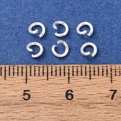Latón anillos del salto abierto&nbsp;KK-G604-08S-23
