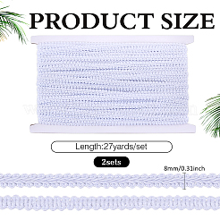 2 sacchetto di pizzo in poliestere&nbsp;OCOR-ME0001-84H