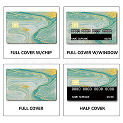 ПВХ пластиковые водонепроницаемые наклейки для карт&nbsp;DIY-WH0432-035