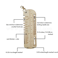 Деревянные калибровочные спицевые калибровщики PW-WG98108-01