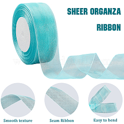 1 рулон прозрачной органзовой ленты&nbsp;SRIB-CY0001-22B-06