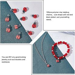 Подвески из полимерной глины ручной работы CLAY-FH0001-12