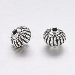Сплавочные бусины двухконустый тибетского стиля&nbsp;X-TIBEB-7692-AS-NR